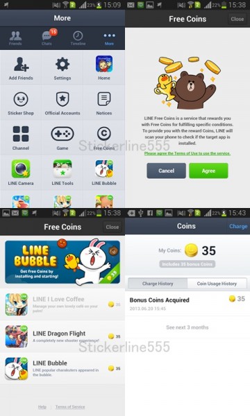 LINE Free Coin