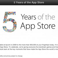 ฉลอง 5 Years Of The App Store กับสุดยอด เกมฟรี 5 เกม
